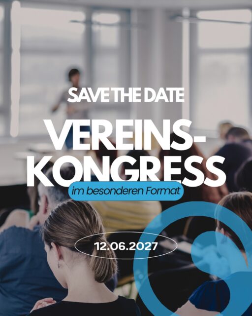 Save the Date: Vereinskongress am 12. Juni 2027! 📅
2027 erwartet euch beim LSN ein besonderes neues Format: Unser Vereinskongress geht in eine neue Runde…diesmal jedoch mit einem neuen Format, bei dem eure Themen, Fragen und Ideen im Mittelpunkt stehen. 🤝🏼
Am Tag vor unserem Verbandstag möchten wir gemeinsam mit euch einen Nachmittag lang über die Themen sprechen, die unsere Vereine wirklich beschäftigen. Am nächsten Tag folgt dann der LSN-Verbandstag am 13. Juni 2027 in hybrider Form.
Was euch genau beim Vereinskongress erwartet und warum eure Meinung dabei eine wichtige Rolle spielt, zeigen wir euch in den nächsten Wochen. 👀
Jetzt aber schonmal den Termin vormerken:
📍 Akademie des Sports Hannover
🗓️ 12. Juni 2027 | ab 14 Uhr
#lsn #landesschwimmverbandniedersachsen #niedersachen #vereinskongress #vereinsleben
