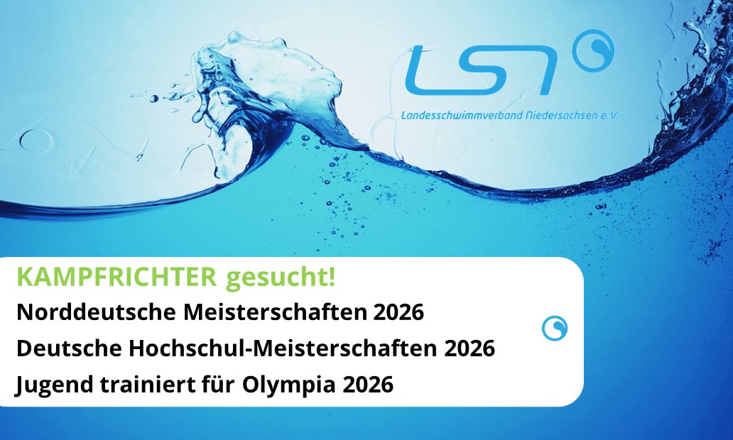 Schwimmveranstaltungen im Frühjahr | Kampfrichter gesucht