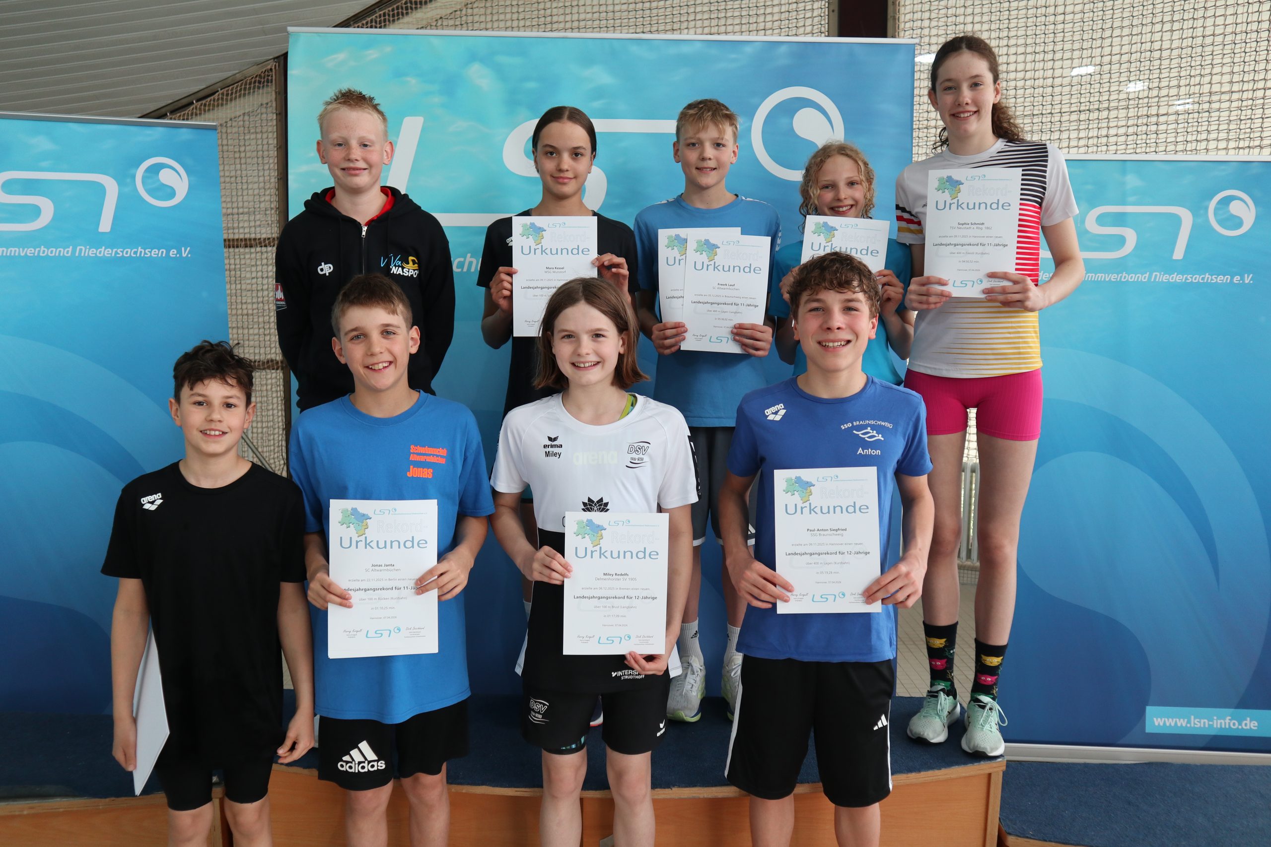 Landesjahrgangsmeisterschaften 2026 in Hannover