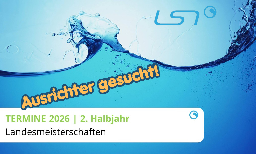 Dringend Ausrichter gesucht! LSN-Termine Schwimmen 2026