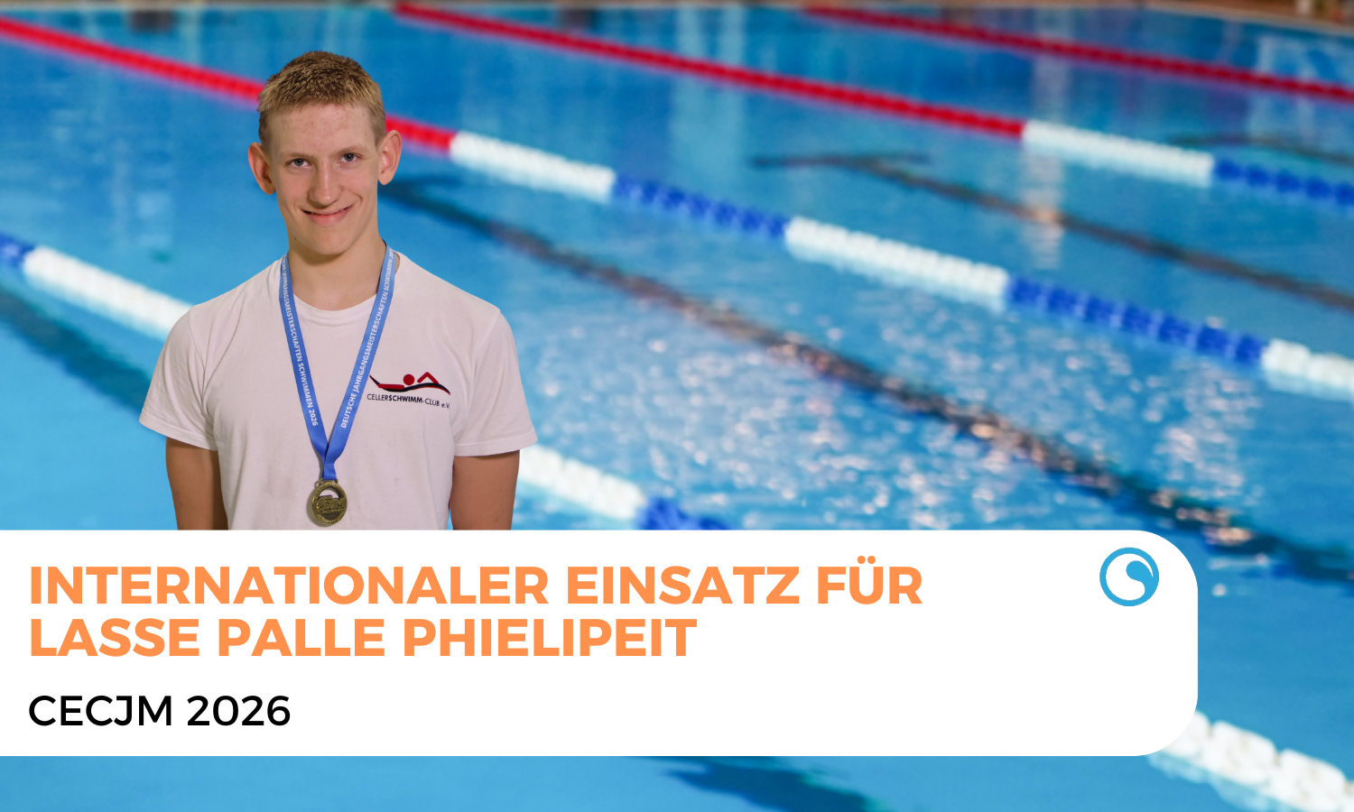 Lasse Palle Phielipeit für das CECJM 2026 in Slowenien nominiert