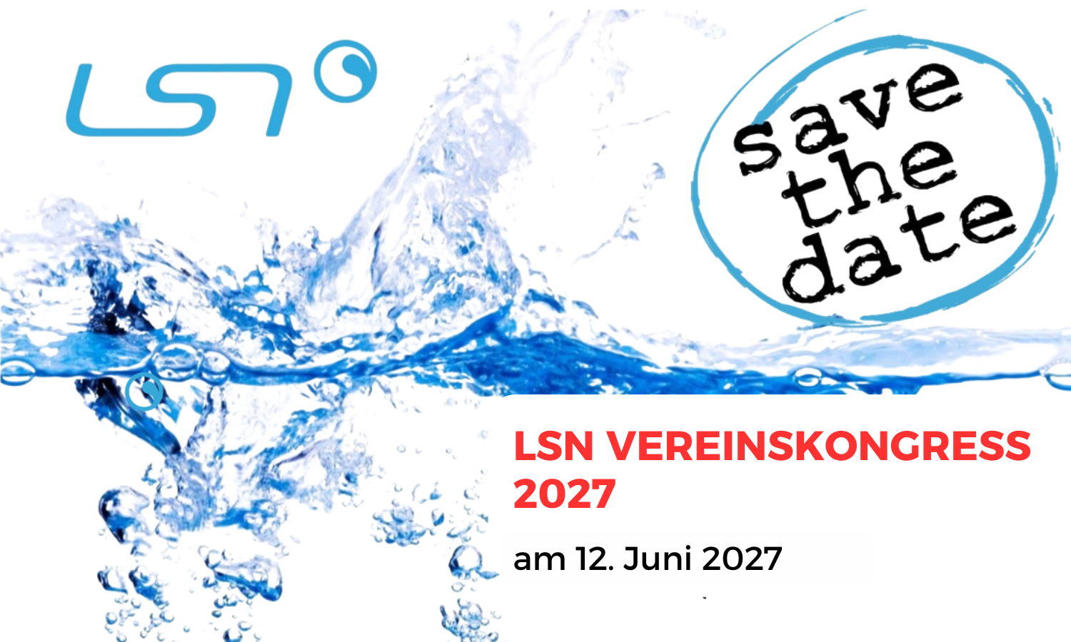 Save the date: Vereinskongress am 12. Juni 2027